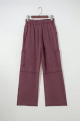 Mineral Red Mineral Wash Cargo Patched Pocket Utility Sweatpants