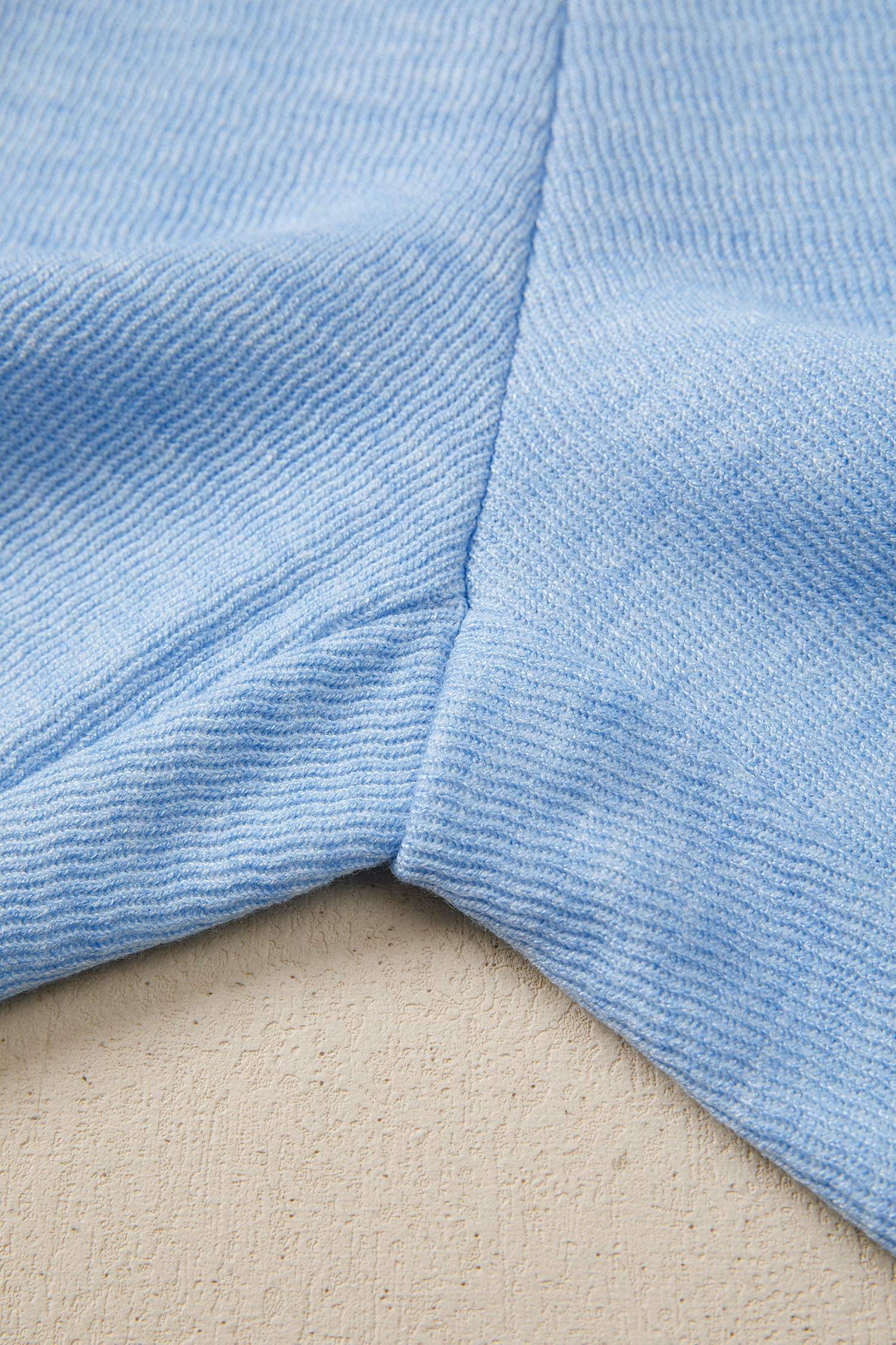 Beau Blue Cap Sleeve Matching Top and Jogger Pants Set
