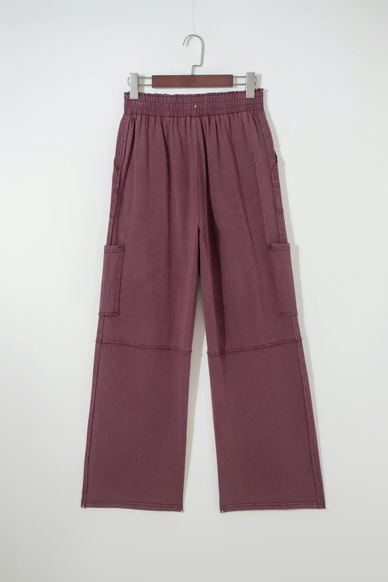 Mineral Red Mineral Wash Cargo Patched Pocket Utility Sweatpants